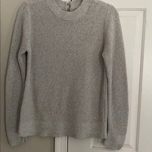 Ann Taylor Crewneck sweater with back detail
